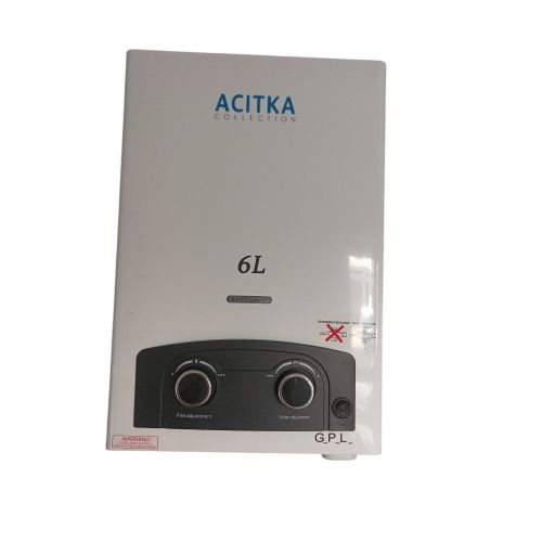 Acitka Chauffe Eau À Gaz Automatique 6l