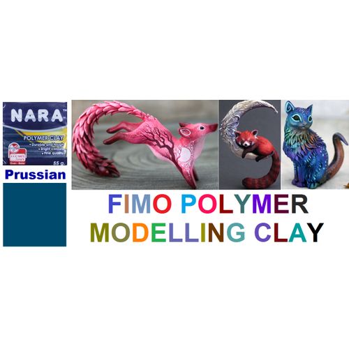 Patte Argile Fimo Polymer Clay Modelling, Prussian, Cuire Four, Toute Réalisation