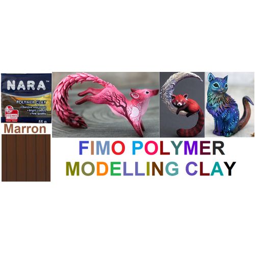 Pâte Polymère Fimo Marron – Modelage Et Cuisson Au Four