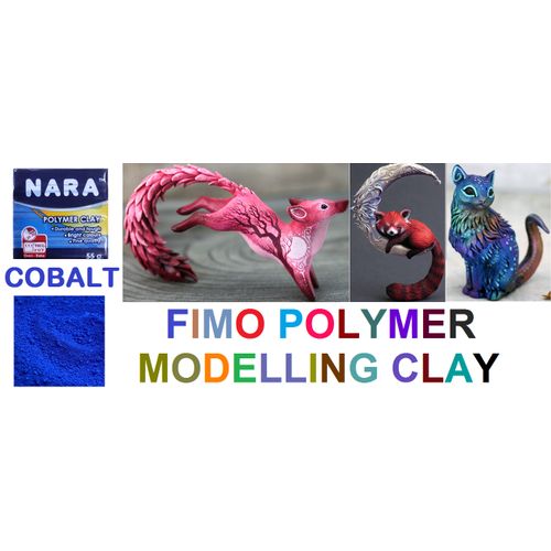 Pâte Polymère Fimo Cobalt – Modelage et Cuisson au Four