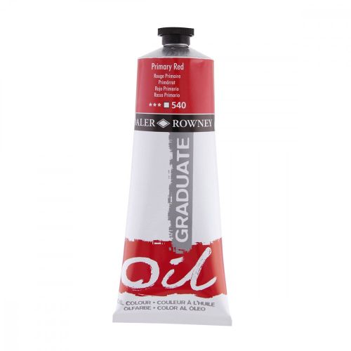 Peinture À L’huile Graduate 200 Ml Rouge Primaire Fine Haute Résistance