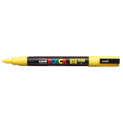 Marqueur Peinture Conique Fin, Jaune, Créations Artistiques