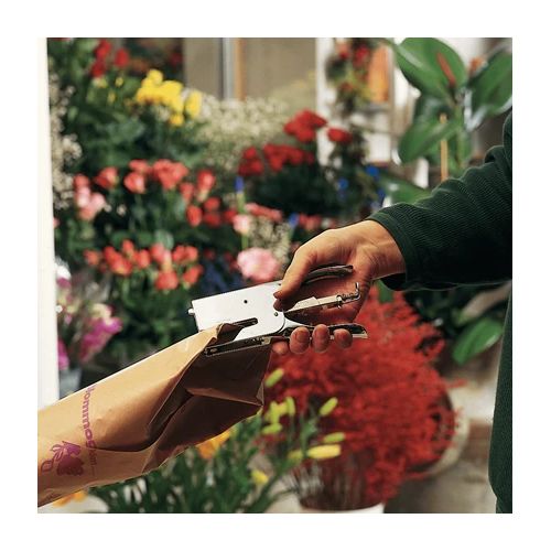 Pince-agrafeuse Métal Chrome Classic K1 pour Agrafage -Capacité 50 Feuilles