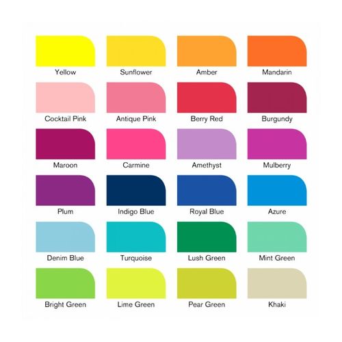 Trousse Avec 24 Pro-marqueur Etudiant Designer: Ensemble Équilibré Variés De Tons