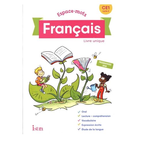 Manuel Français Espace-mots Ce1 - Livre Unique,tout Le Français Pour Un Apprentissage Réussi !