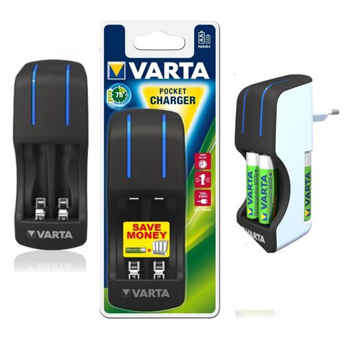 Chargeur Économique Des Piles Rondes AAA Et AA