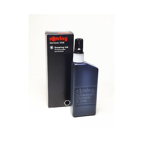 Flacon D’encre De Chine Noire 23 Ml Pour Isographe