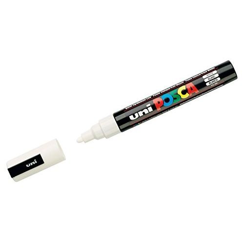 Marqueur Pc5m Conique Moyen Blanc