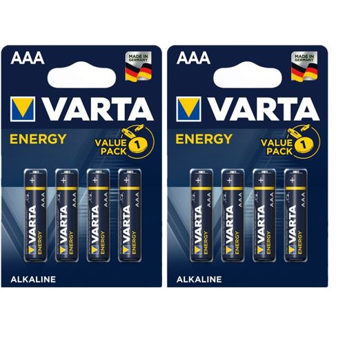 Lot De 8 Piles Alcalines