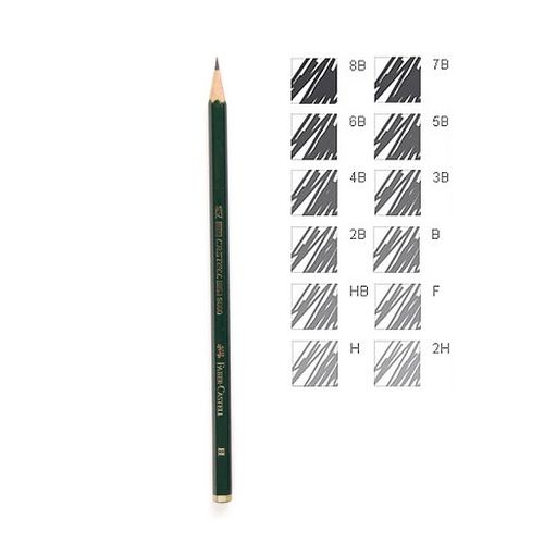 Faber Castel Boite Métallique Jeu De 12 Crayons Techniques Graphite 9000 Art Set thumbnail 3