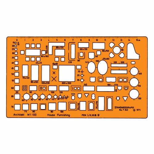 Standardgraph Trace Meuble / Mobilier Architectographe 1/100