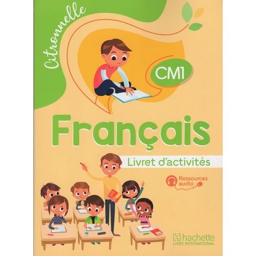 Citronnelle CM1, livret d’activités avec exercices de français.