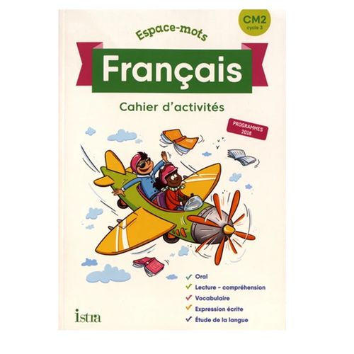 Istra Cahier Dactivités Espace-mots Cm2 ,tout Le Français Pour Un Apprentissage Réussi !
