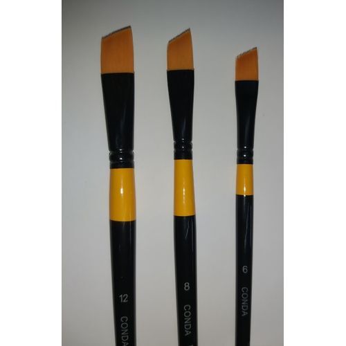 Set 3 Pinceaux Brosse Peinture