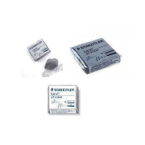 Staedler Kit De 4 Gommes Techniques Mie De Pain Malléable Karat Art Eraser