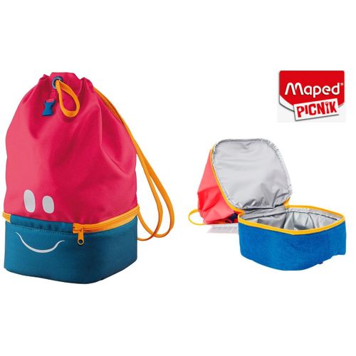 Sac à déjeuner avec compartiment isotherme pour le repas