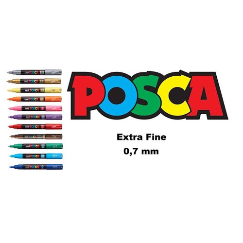 11 Marqueurs de Dessin Pc-1m Couleurs Intégrales Pointe 0,7 Mm