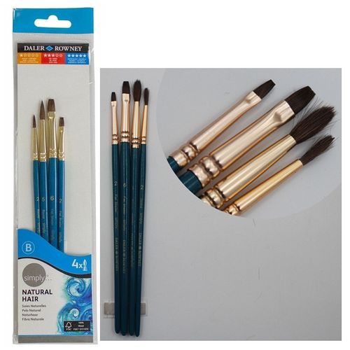 Boîte De Pinceaux Assortis Pour Aquarelle
