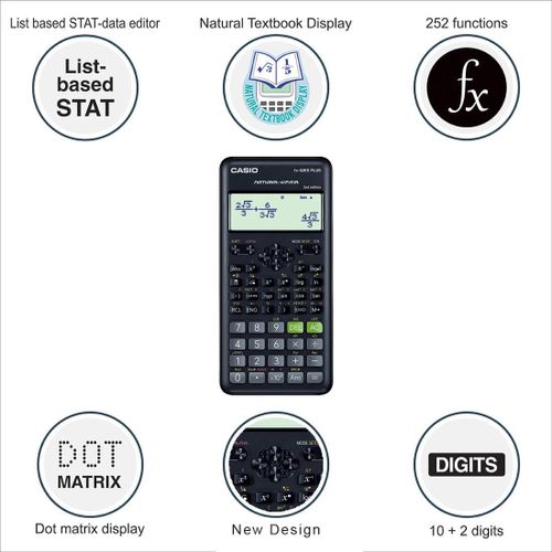 Calculatrice Scientifique Fx-82 Es Plus 2nd - 252 Fonctions thumbnail 3