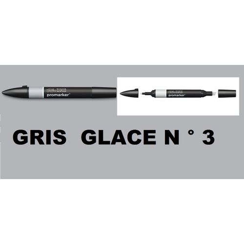 Promarker Ig3 Gris Glace À Alcool Double Pointe Pour Illustration Artistique