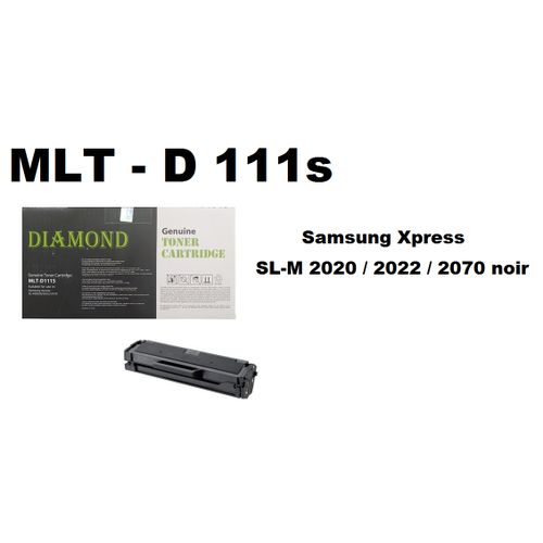 Toner Compatible Mlt - D 111s Pour Samsung - noir 