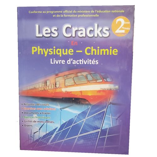Les Cracks Physique-chimie 2ème Année Collège – Cours Et Exercices Résumés