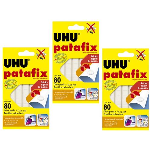 Pâtes A Fixe- 80 Pastilles Adhésives  - 3 Unités 