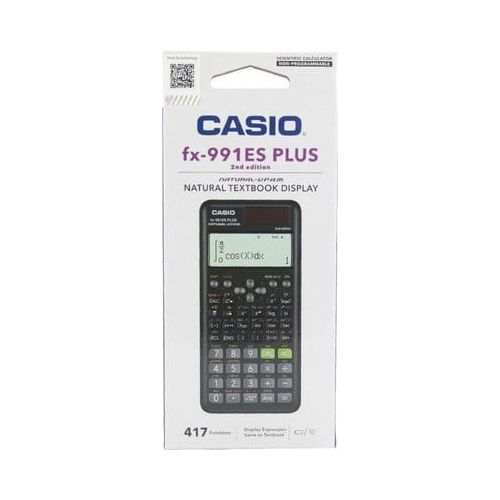 Calculatrice Scientifique Fx-991es Plus 2nd Edition – 417 Fonctions, Mathématiques Avancées