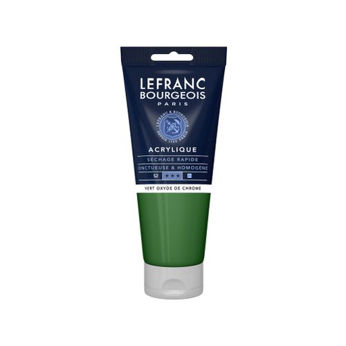 Peinture Acrylique Vert Oxyde De Chrome – Fine, Séchage Rapide, Texture Homogène