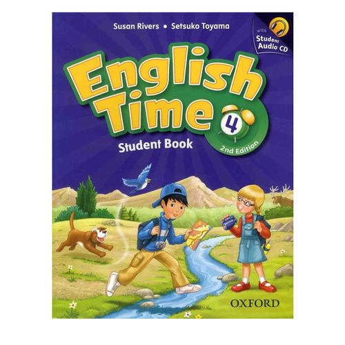Manuel Anglais English Time 4 Cm1-cm2 – Cd, Orale, Lecture, Écriture, Grammaire
