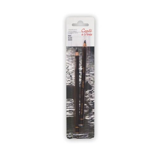 Ensemble De 2 Crayons Pastel Noir