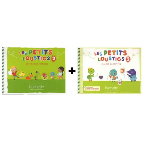 Pack Les Petits Loustics 2 – Méthode Français + Cahier D’activités Cd (4-7 Ans Cp)