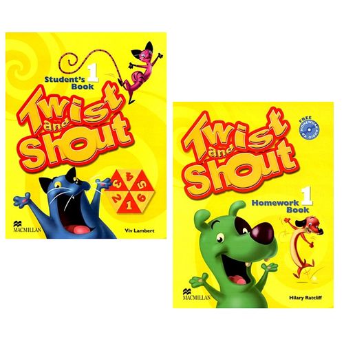 Twist And Shout 1 American English Pack Student's Book + Homework Book + Cd-rom