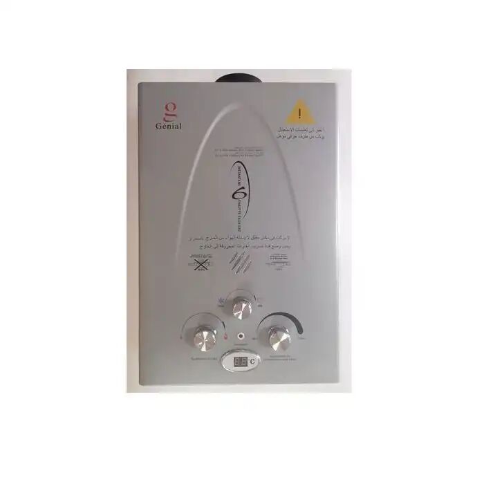 Chauffe-eau À Gaz - 6l - Acier Inoxydable