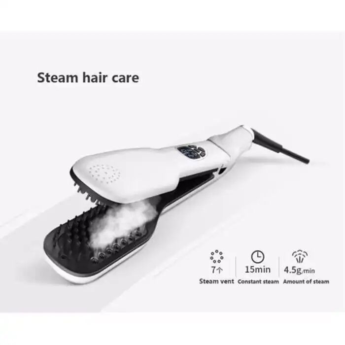 Peigne Lisseur À Vapeur - Brosse Professionnelle - 230°c - Céramique Ionique