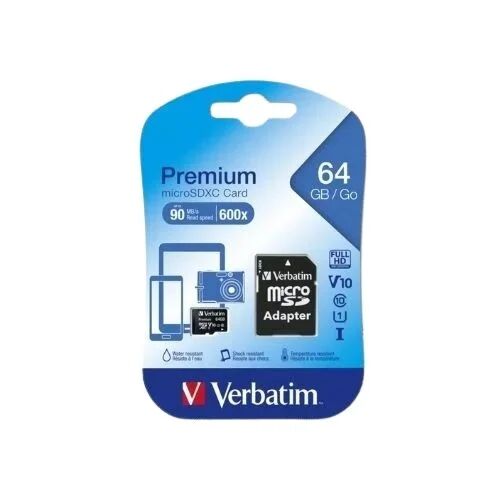 Carte Mémoire 64go Microsdhc Uhs-i 