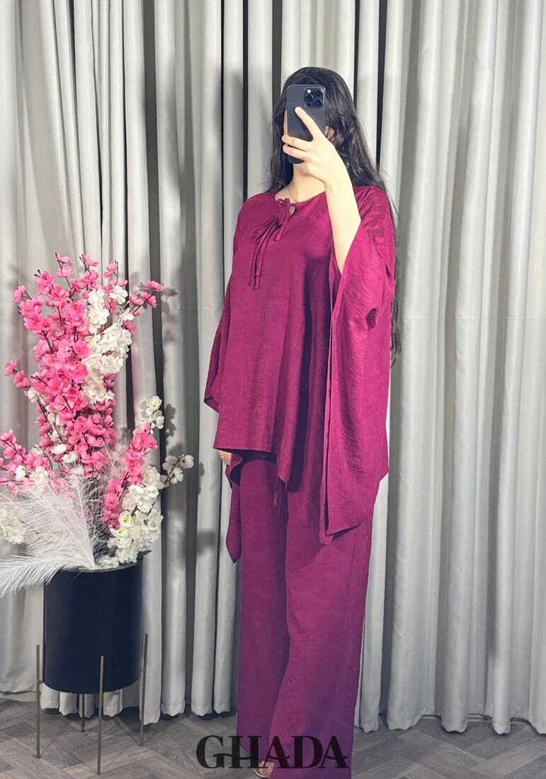 Ensemble Avec Pantalon À Noeuds thumbnail 3