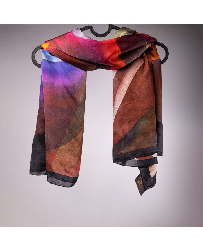 Foulard O Satine De Soie Imp 1.05 Acf