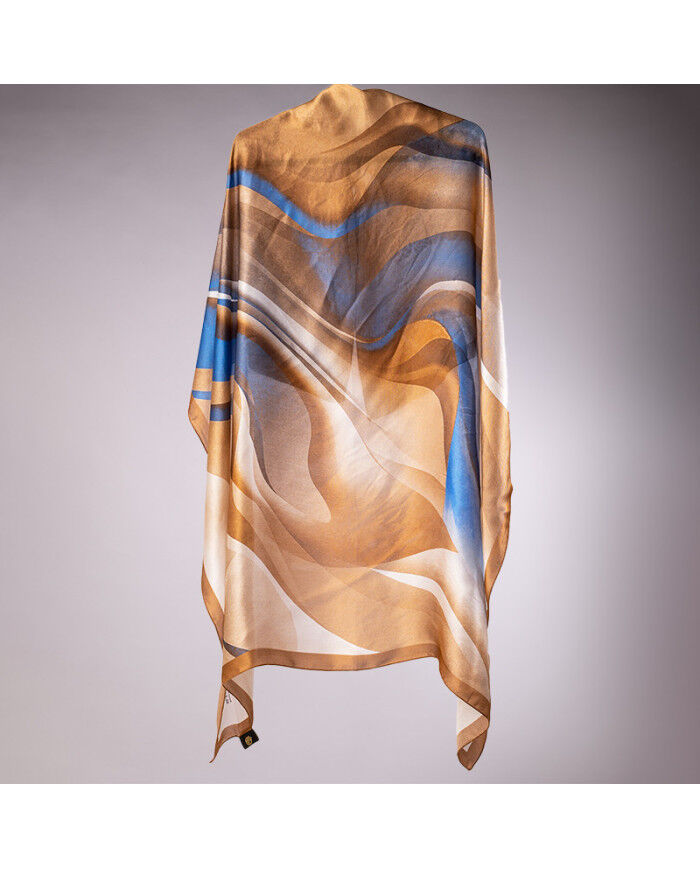 Foulard O Satine De Soie Imp 1.05 Acf