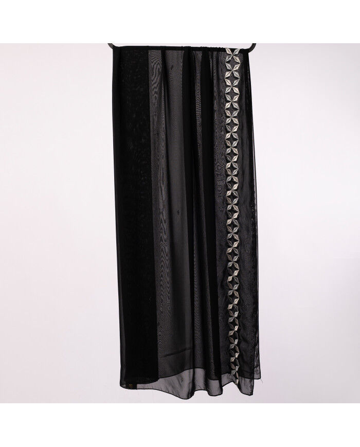 Chale Indo Brd Strass Uni 0.70 X 180 (5la096) Kbd