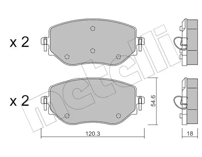 Plaquettes De Frein Tech Clio5
