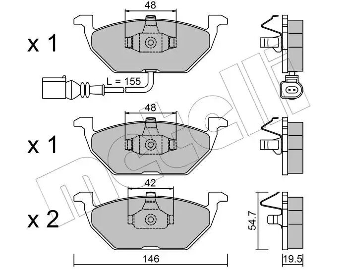 Plaquettes De Frein tech 22-0211-2