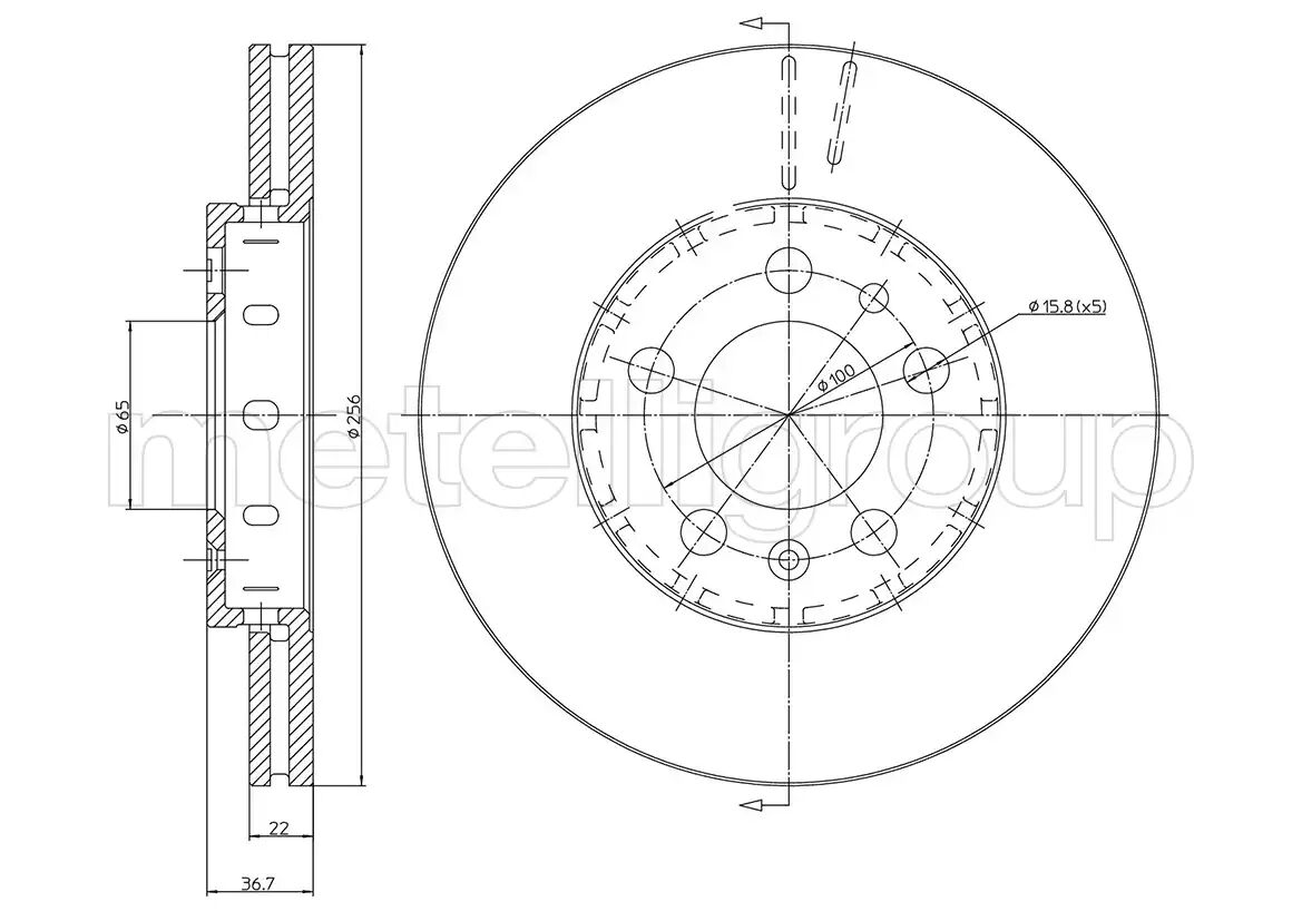 Disques De Frein : Bd0467 / 23-0390c Av