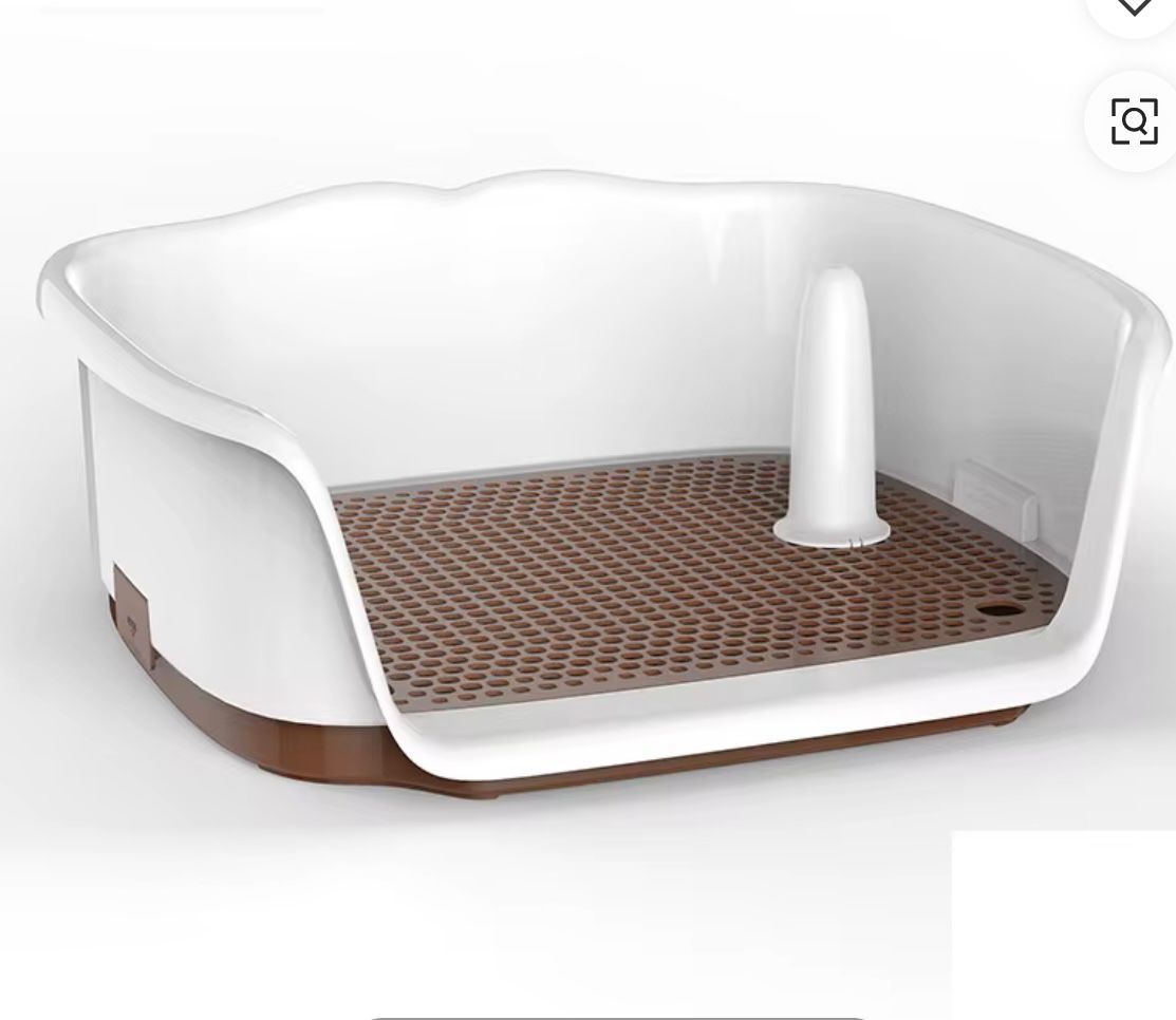 Toilette Pour Chien Avec Grille Anti-fuite – Bac D’apprentissage Hygiénique