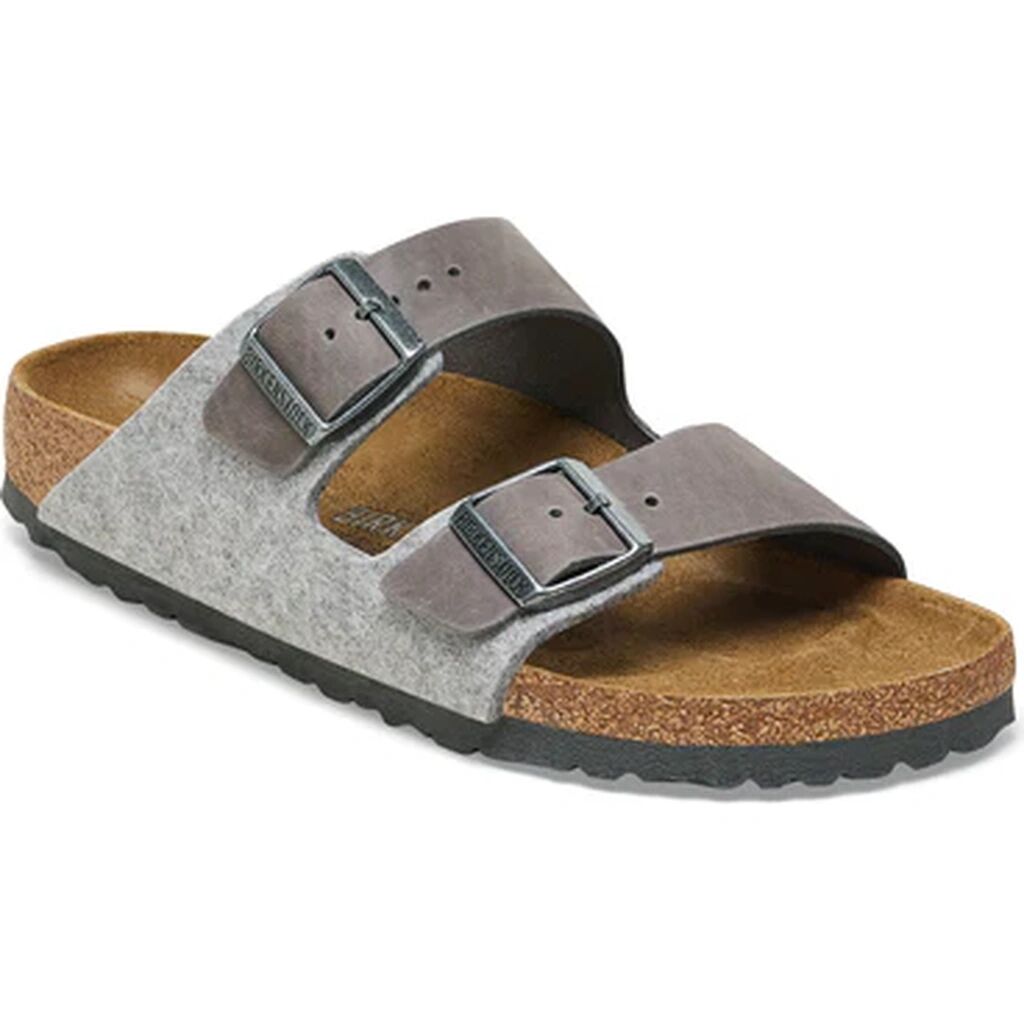 Arizona Natural Leather, Wool Felt Light Gray Regular