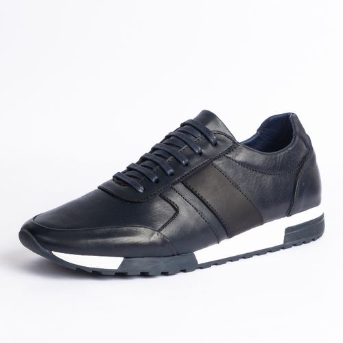 Baskets Basses D'urbano En Cuir