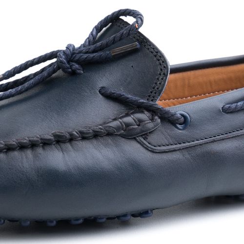 Mocassins D'urbano En Cuir Avec Lacets