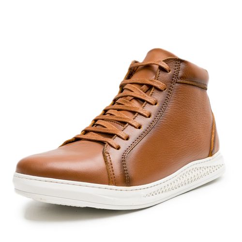 Baskets D'urbano Montantes En Cuir thumbnail 1
