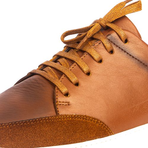Baskets Basses En Cuir  thumbnail 3