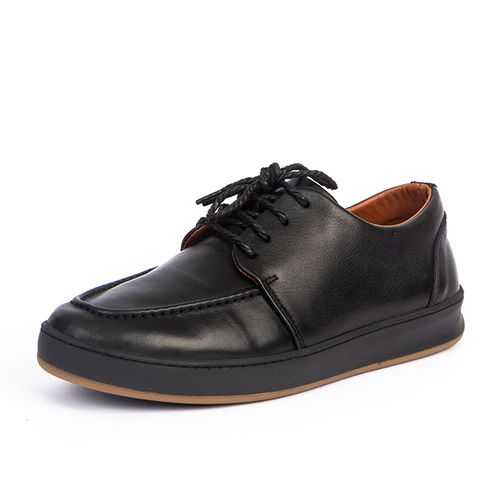 Baskets Basses D'urbano En Cuir thumbnail 1